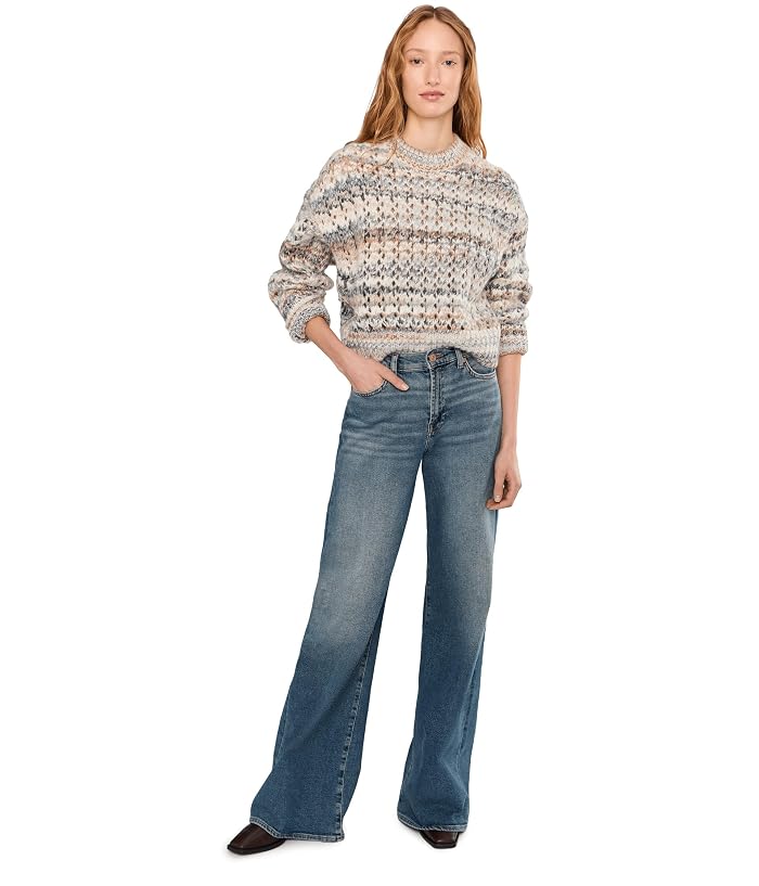 Madewell Fawn Open Stitch Stripe Pullover - Image 2