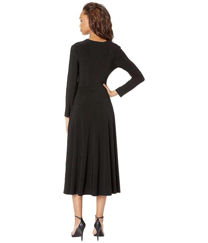 Norma Kamali Long Sleeve Flared Dress - Image 3