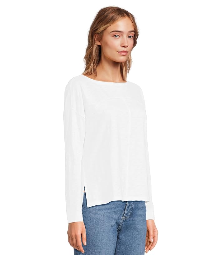 Lilla P Drop Shoulder Seamed Boatneck - Image 2