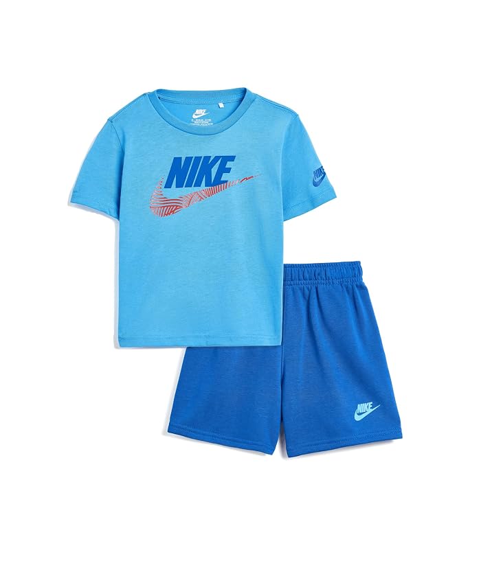 Nike Kids In the Zone Jersey Shorts Set (Toddler)