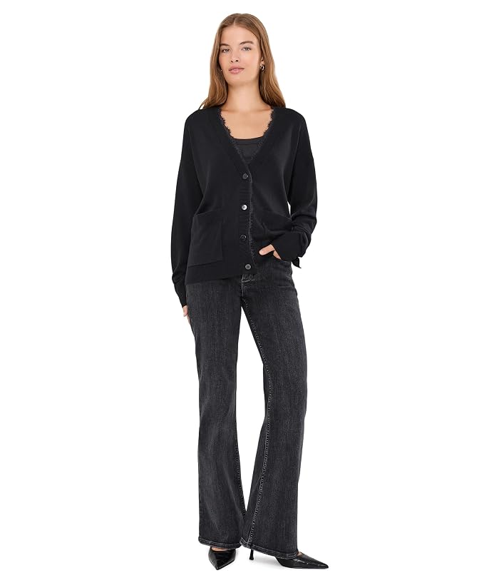 Splendid Georgie Lace Trim Cardi - Image 2