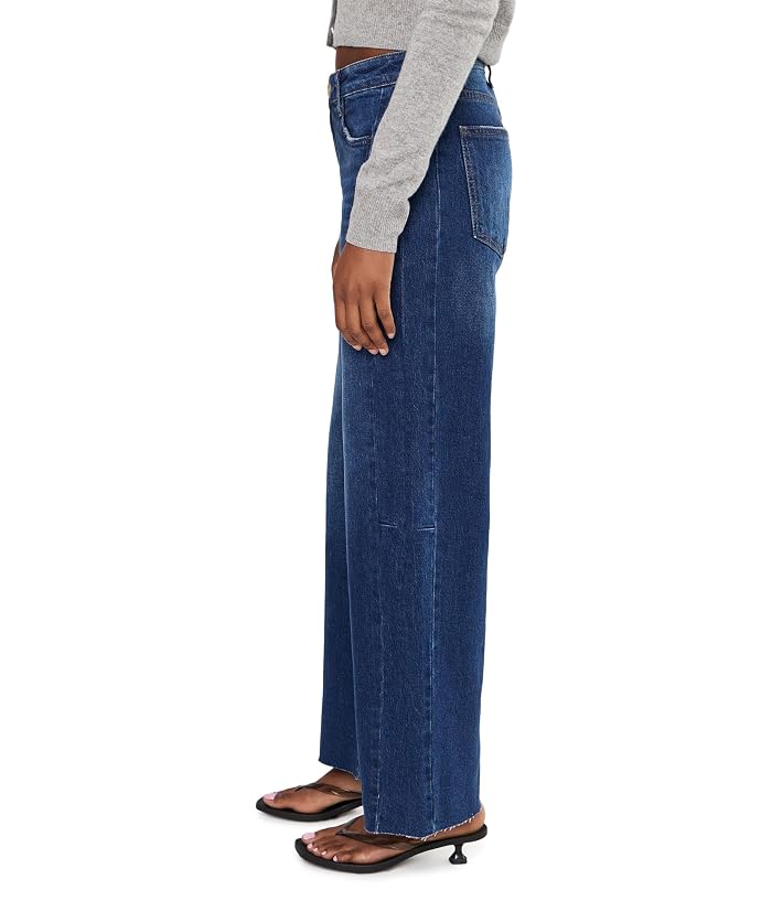KUT from the Kloth Meg High-Rise Wide Leg Side Panel Raw Hem - Image 3
