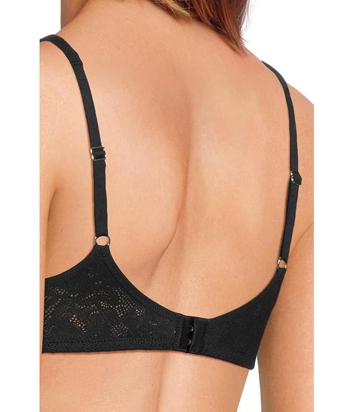 Eberjey Soft Stretch Recycled Lace Plung Bralette - Image 4
