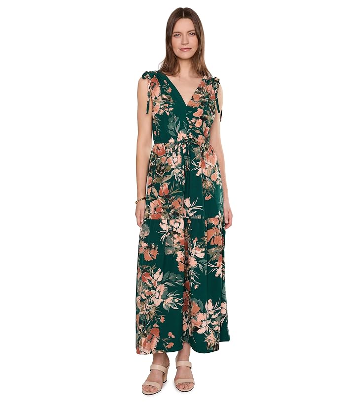 Calvin Klein Sleeveless Floral Commuter Maxi
