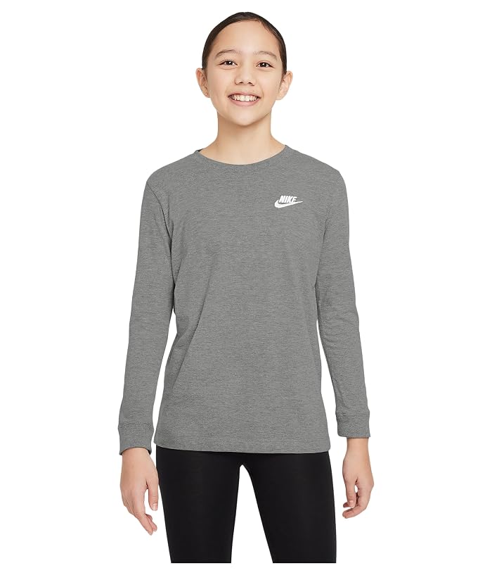 Nike Kids Sportswear Long Sleeve T-Shirt (Little Kid/Big Kid) - Image 4