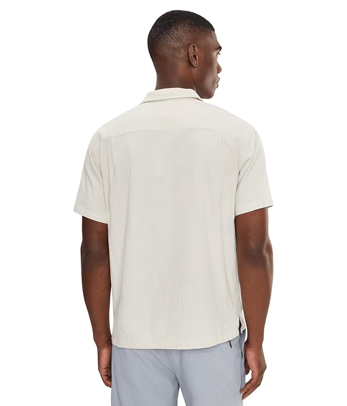 Hurley Sano Camp Embroidered Short Sleeve - Image 4