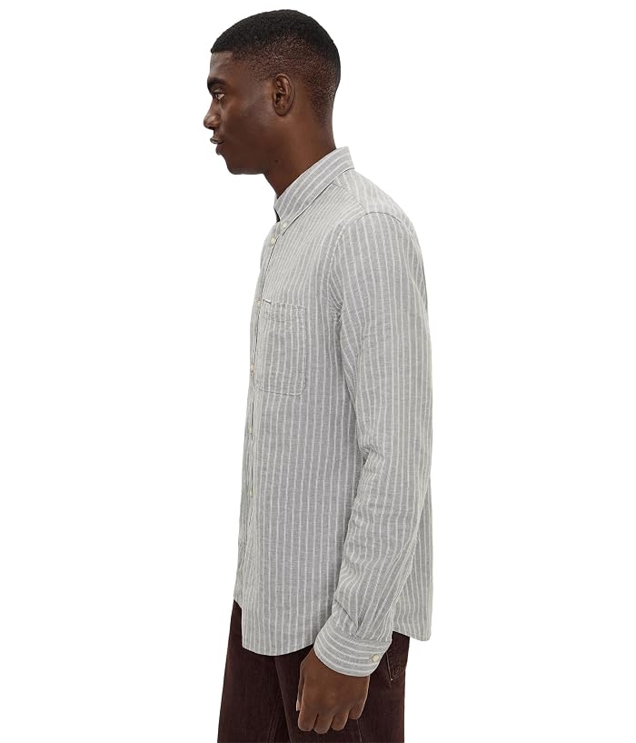 Barbour Nelson Striped Long Sleeve Tailored Shirt - Image 3