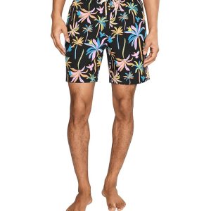 Chubbies The Black Light Nights 7" (Classic Lined Swim Trunks)