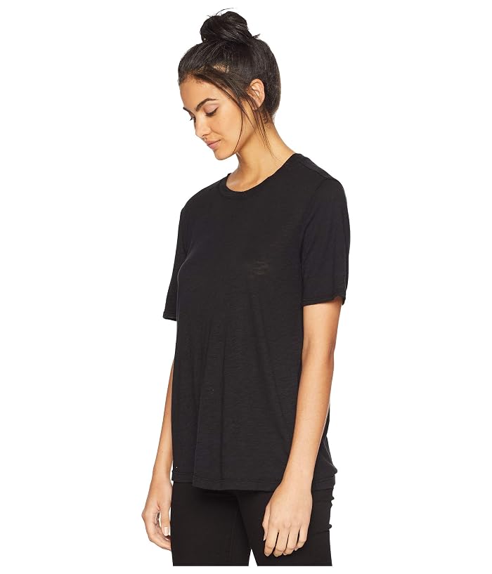 Splendid Zoe Short Sleeve Cotton Modal Slub Crew Neck - Image 2