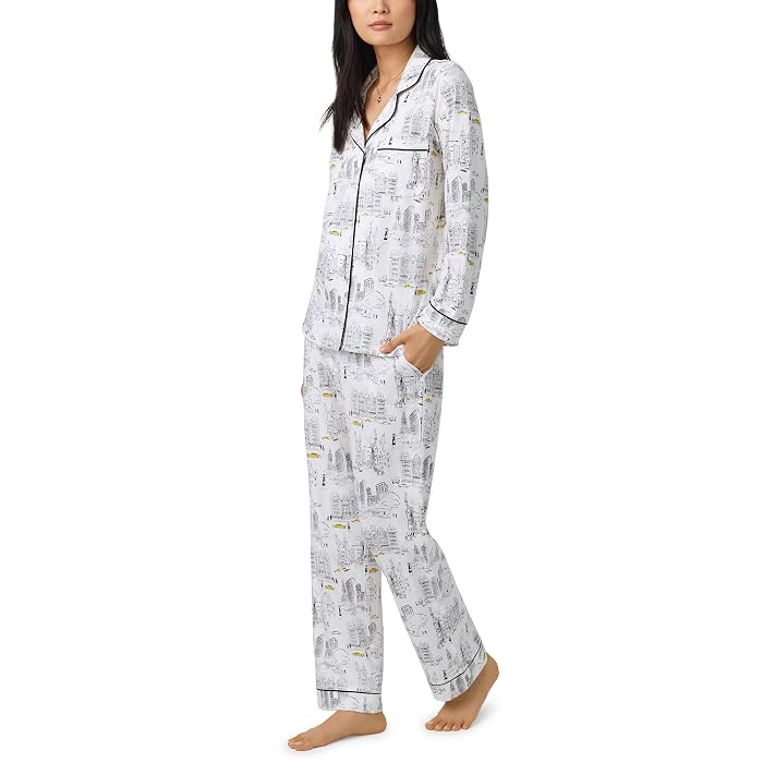 Bedhead PJs Organic Cotton Jersey Long Sleeve Classic PJ Set