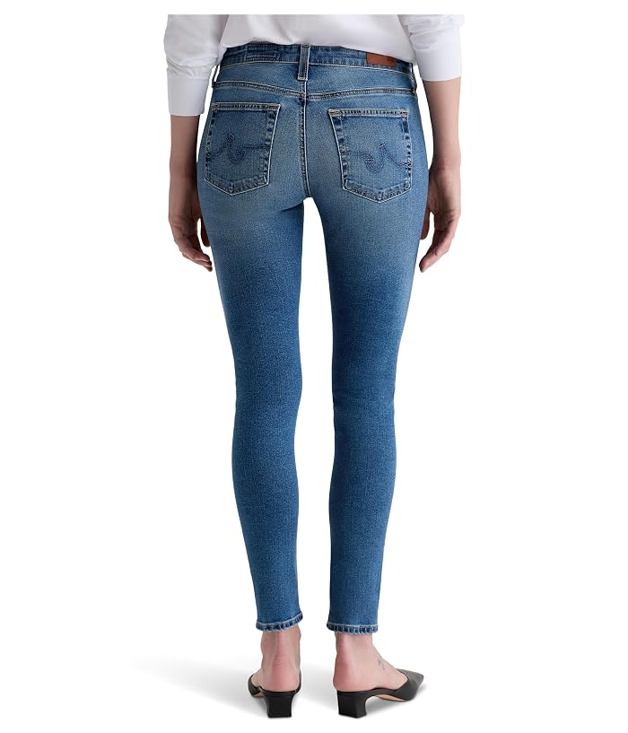 AG Jeans Farrah Mid Rise Skinny Ankle Jean In Adorn - Image 3