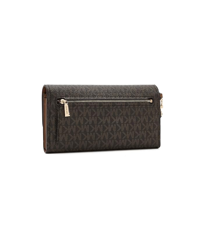 MICHAEL Michael Kors Jet Set Medium Flap Double Zip Wristlet - Image 2