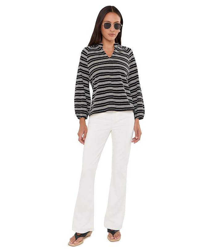 NIC+ZOE Petite Dashing Stripe Knit Top - Image 2