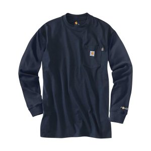 Carhartt Big & Tall Flame-Resistant Force Cotton Long Sleeve T-Shirt