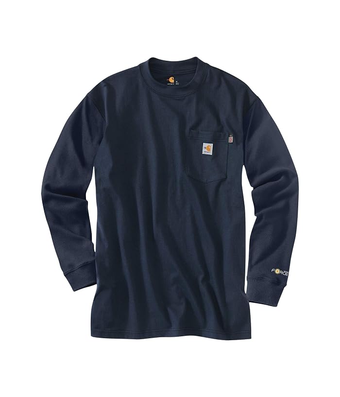 Carhartt Big & Tall Flame-Resistant Force Cotton Long Sleeve T-Shirt - Image 3