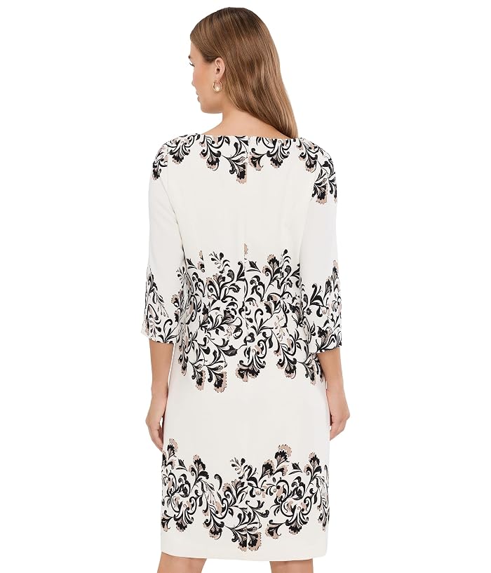 Adrianna Papell Placement Print Dress - Image 4