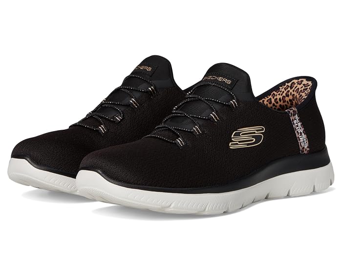 SKECHERS Summits Leopard Chic Hands Free Slip-INS