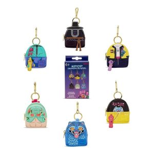Loungefly Kpop Demon Hunters Cosplay Mystery Mini Backpack Keychain Charm
