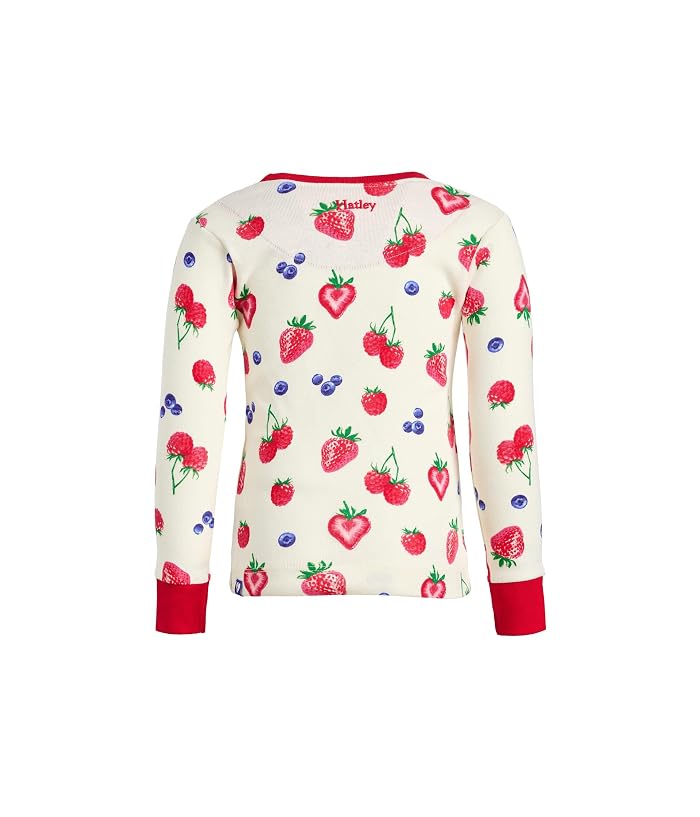 Hatley Kids Summer Berries Cotton Pajama Set (Toddler/Little Kid/Big Kid) - Image 2