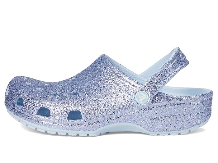 Crocs Kids Classic Glitter Clogs (Little Kid/Big Kid) - Image 4
