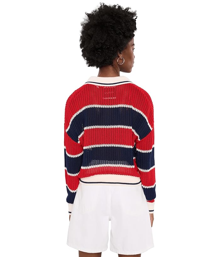 525 america Alexa Rugby Stripe Polo Pullover - Image 4