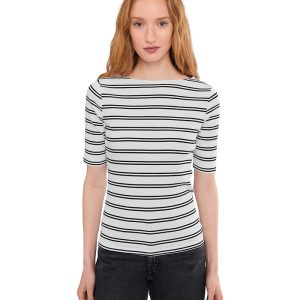 Sanctuary Boatneck Ribbed Top