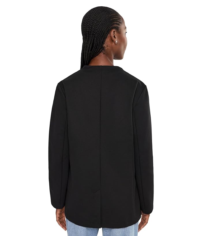 Eileen Fisher Washable Flex Ponte Shaped Blazer - Image 4
