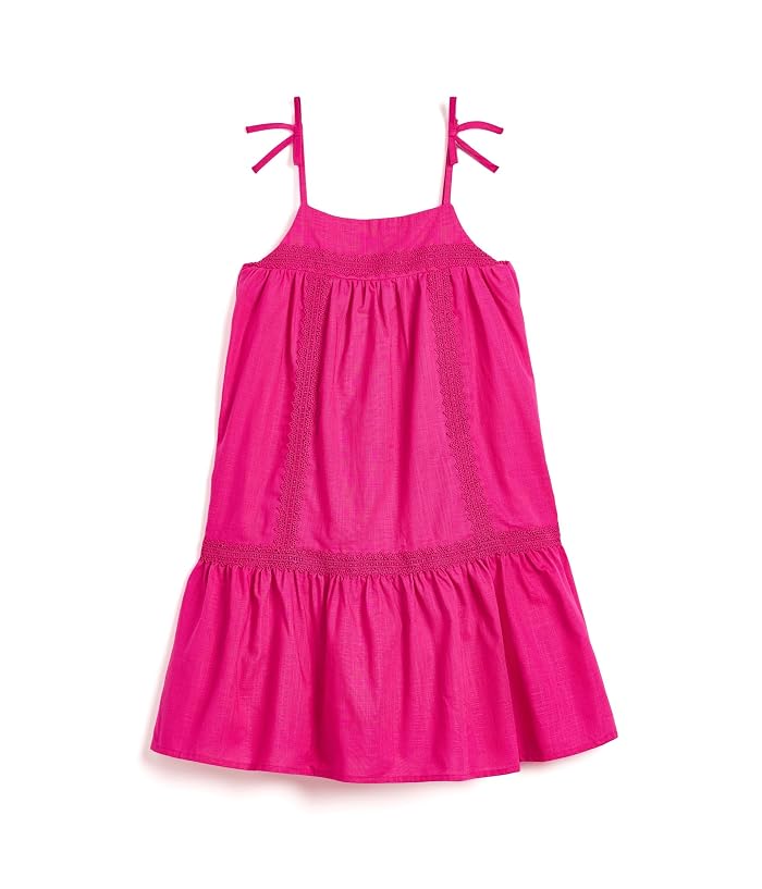Janie and Jack Linen Trim Dress (Toddler/Little Kid/Big Kid)