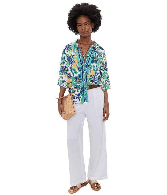 Johnny Was The Janie Favorite Kimono Sleeve Button Front Top - Image 2