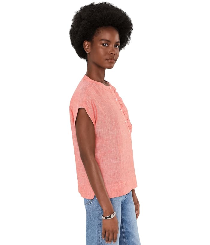 Tommy Bahama Coastalina Short Sleeve Ruffle Top - Image 2