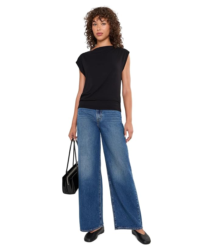 Michael Stars Ines On-Off Shoulder Banded Top - Image 2