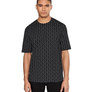 Armani Exchange All Over Logo Tee
