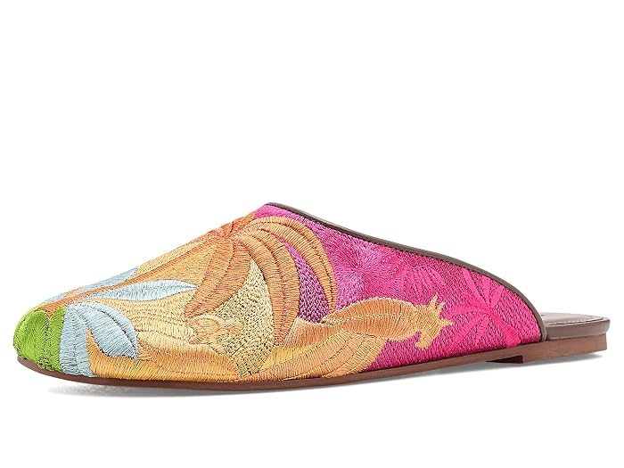 FARM Rio Raffia Icons Flat Mule