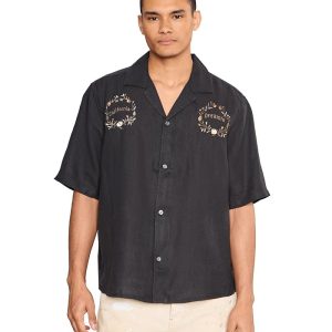 AllSaints Klavicle Short Sleeve Shirt