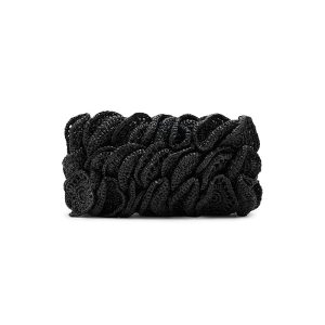 FARM Rio Raffia Flower Clutch