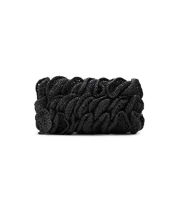 FARM Rio Raffia Flower Clutch