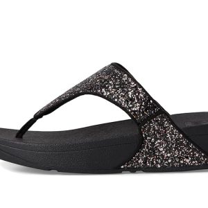 FitFlop Lulu Multi-Tonal Glitter Toe Post Sandals