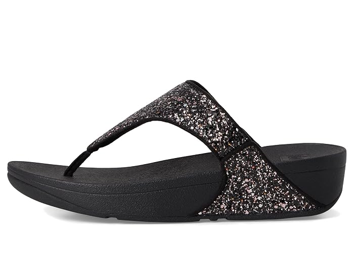 FitFlop Lulu Multi-Tonal Glitter Toe Post Sandals