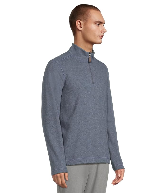 Johnston & Murphy Reversible Solid Quarter-zip - Image 2