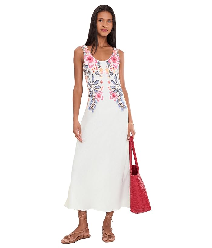 Johnny Was Linen Bias Tank Dress - Image 2