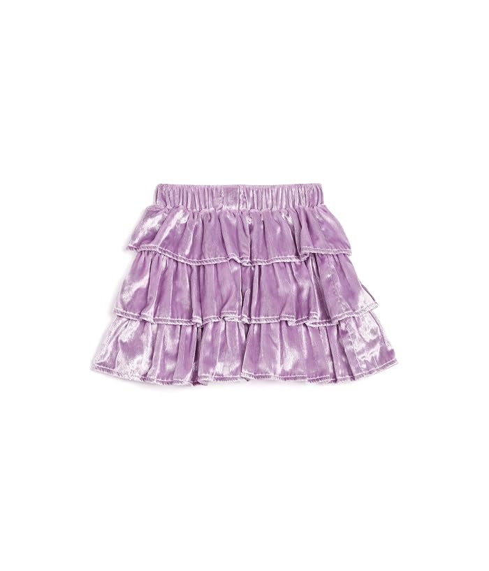 Lola and The Boys Haze Sparkle Velour Skirt (Little Kid/Big Kid) - Image 4