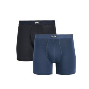 SAXX UNDERWEAR Vibe Xtra Soft Comfort Boxer Brief Fly 2-Pack