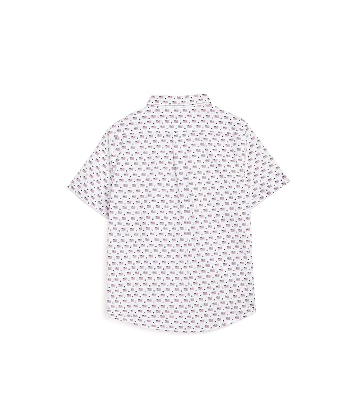 Vineyard Vines Kids Printed Cotton Short Sleeve Shirt (Toddler/Little Kid/Big Kid) - Image 2