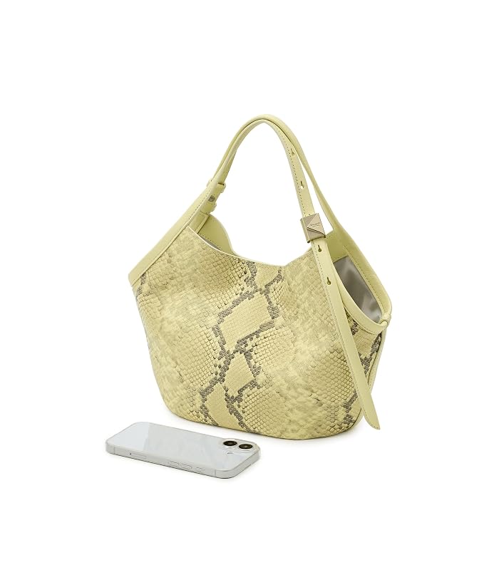 Kate Spade New York Deco Snake Embossed Leather Small Tulip Tote - Image 3