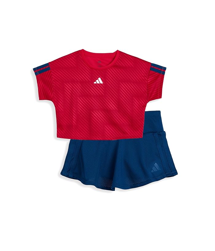 adidas Kids Aop Soccer Top Skort Set (Infant)