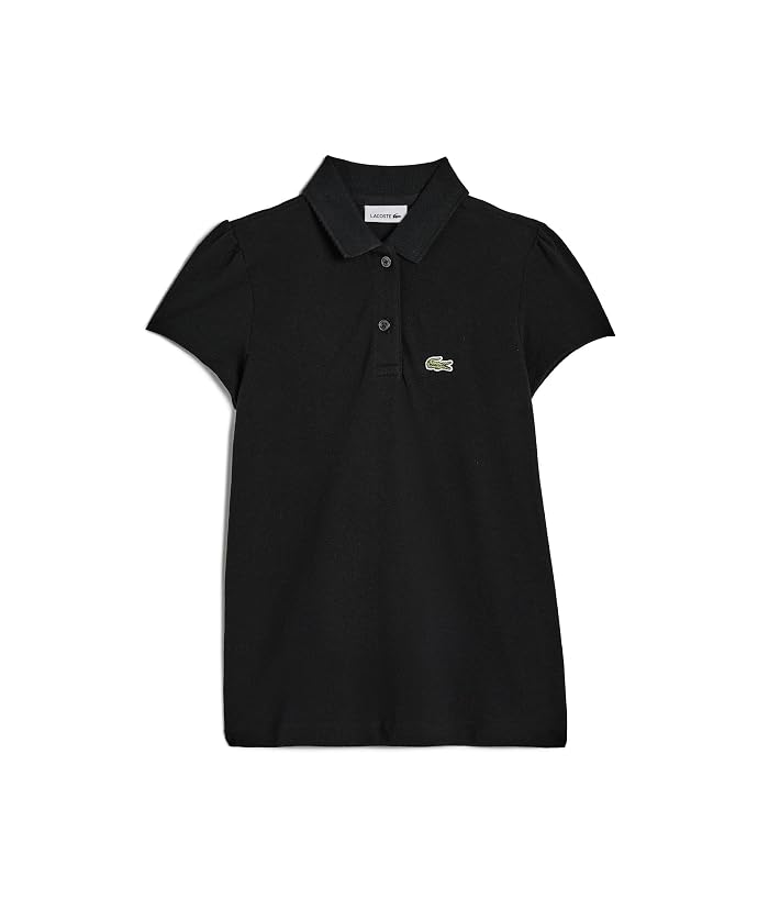 Lacoste Kids Scallop Collar Polo (Big Kid) - Image 4