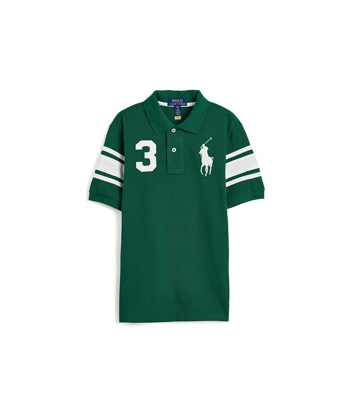 Polo Ralph Lauren Kids Big Pony Cotton Mesh Polo Shirt (Big Kid) - Image 4