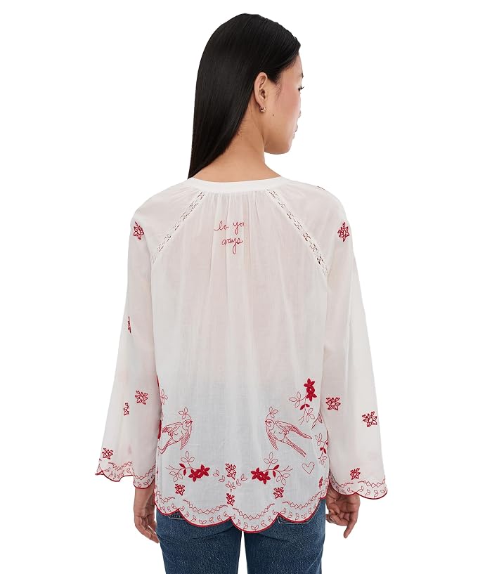 Johnny Was Laney Scallop Blouse - Image 4