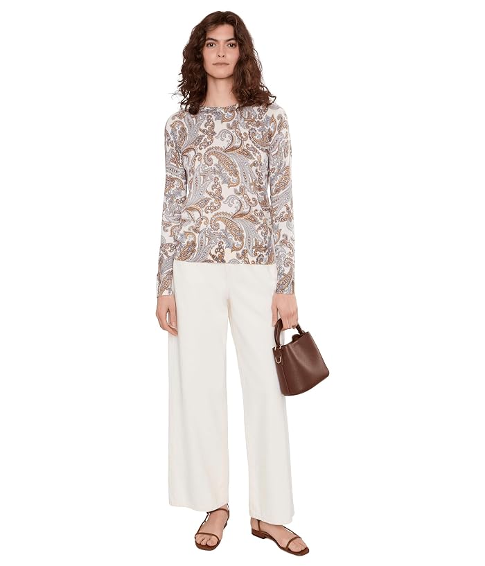 Lauren Ralph Lauren Paisley Cotton-Modal Sweater - Image 2