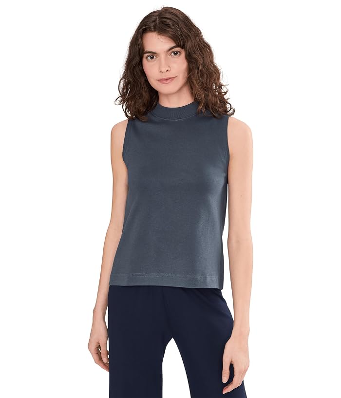 PACT Airplane Mock Neck Shell